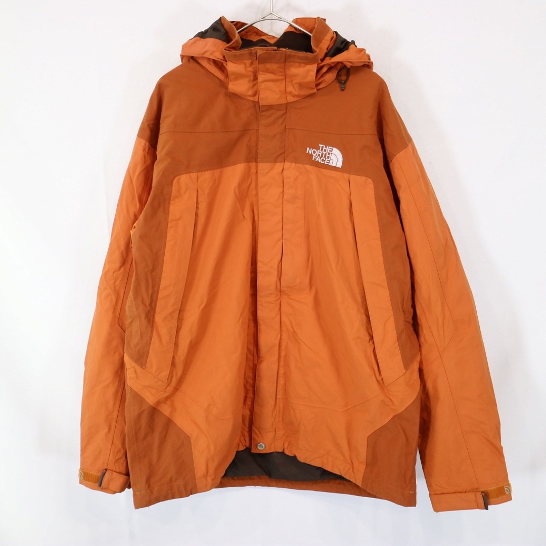 THE NORTH FACE ノースフェイス  HYVENT  マウンテンパーカー 防寒  防風  アウトドア キャンプ オレンジ (メンズ L)   N6730