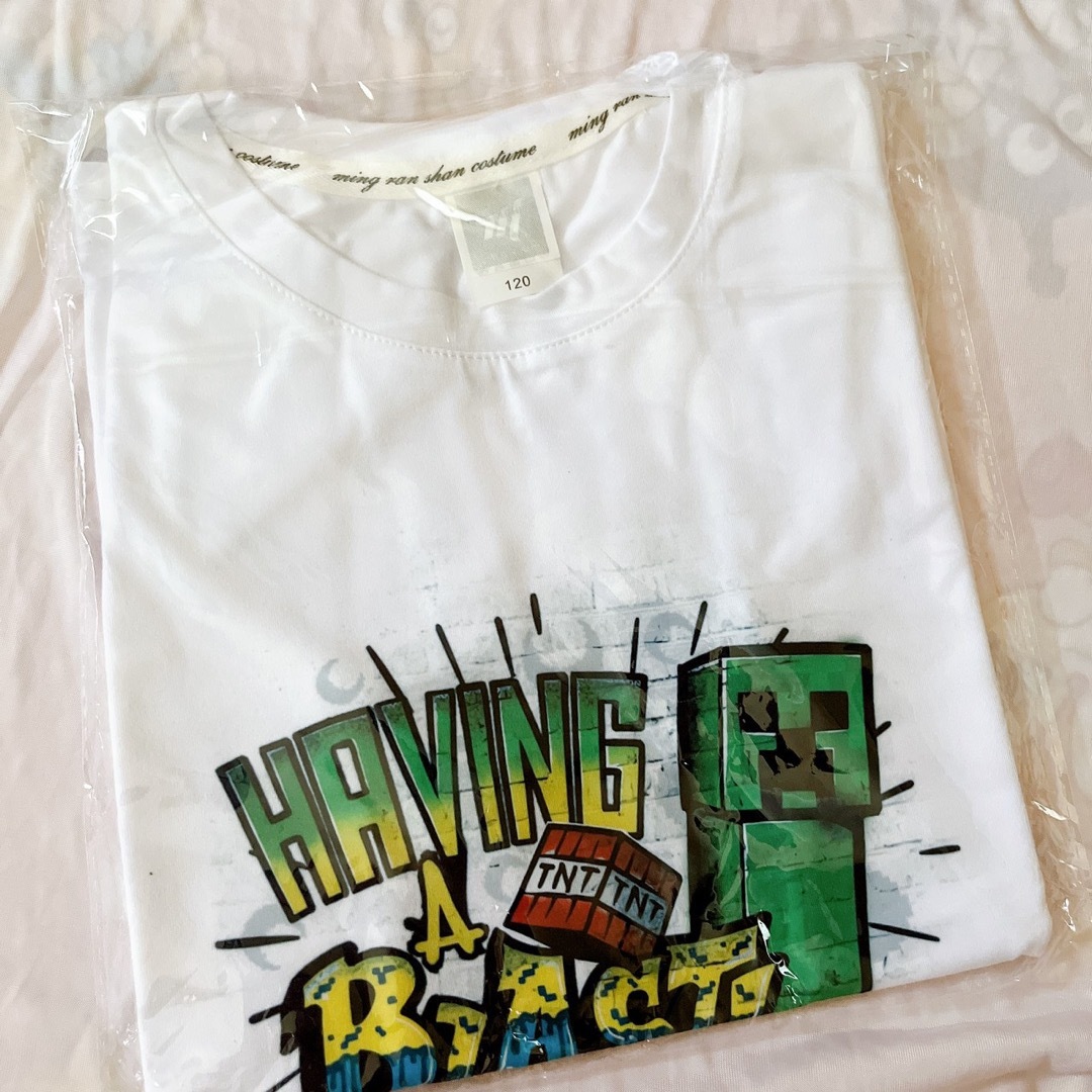 マインクラフト Tシャツ 新品 サイズ120 - トップス(Tシャツ