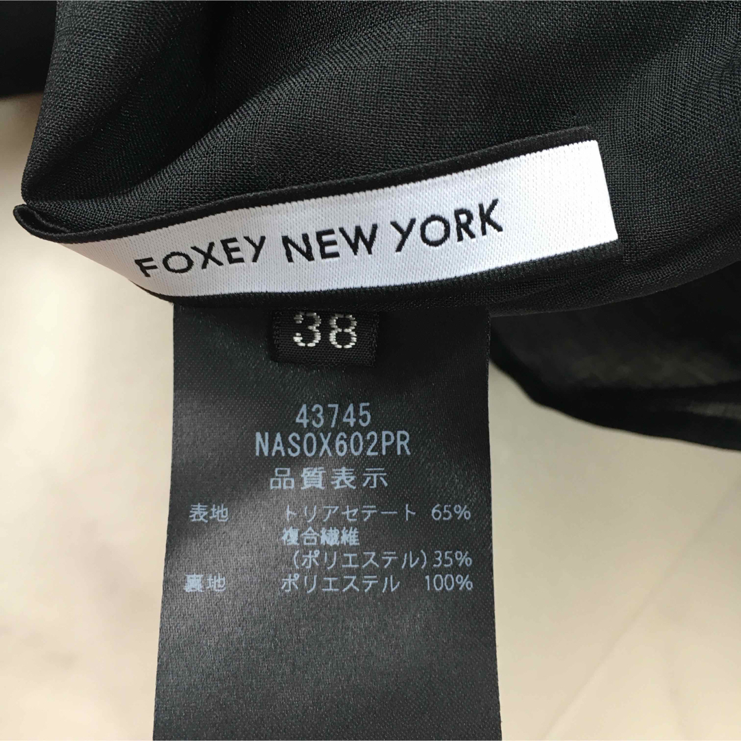 新品 未使用 ３８ スカート フォクシー FOXEY NEW YORK