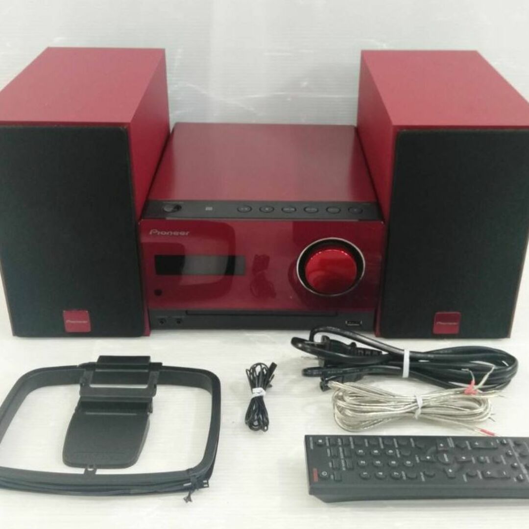 Pioneer - 【美品】パイオニア CDミニコンポ X-CM35-R Bluetooth搭載の