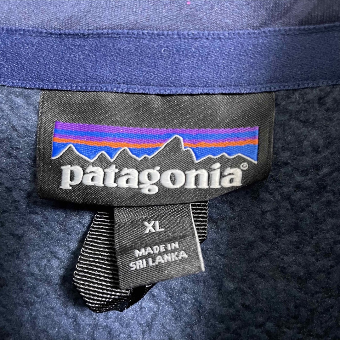 8UR98 patagonia パタゴニア セーターベスト 企業ロゴ 刺繍