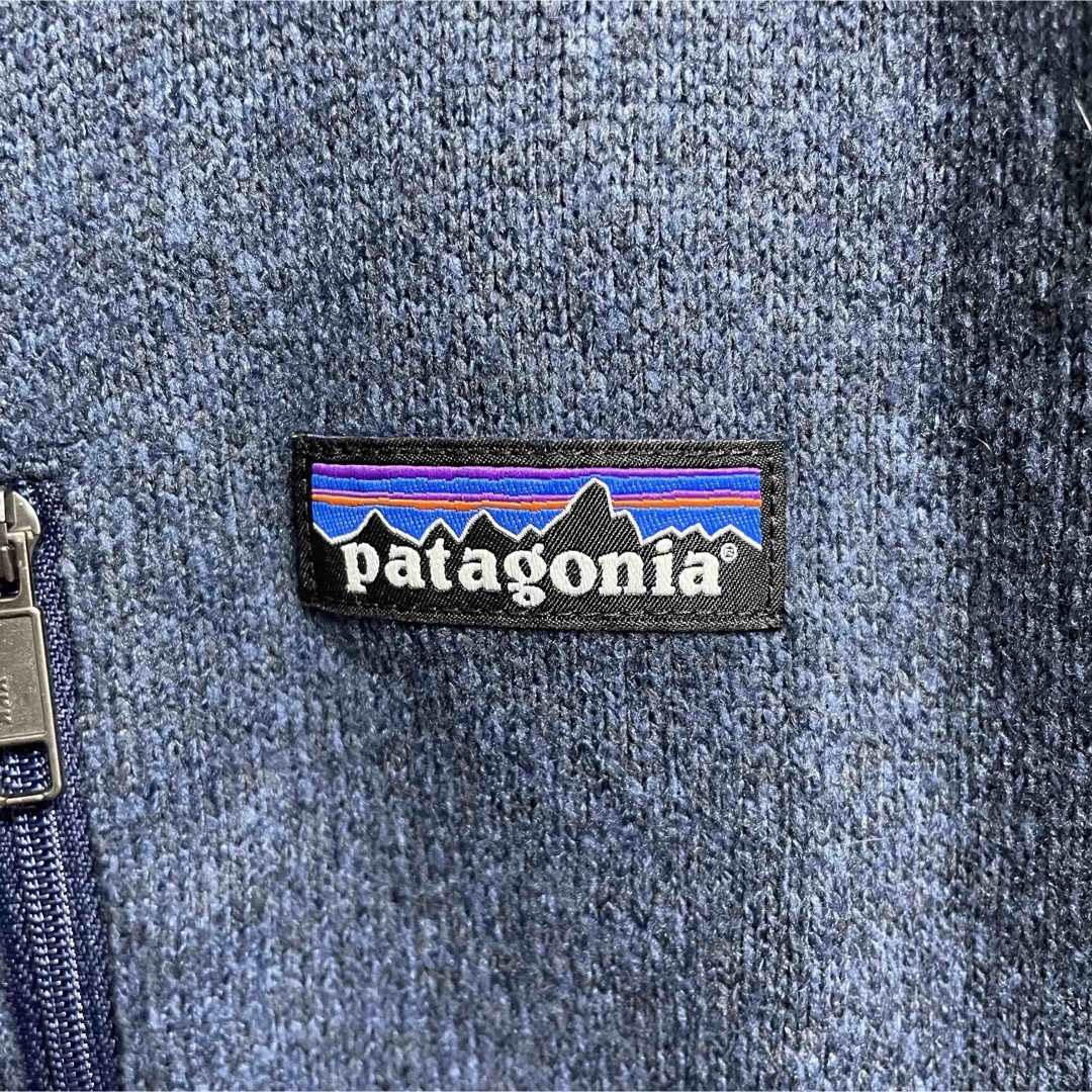 8UR98 patagonia パタゴニア セーターベスト 企業ロゴ 刺繍