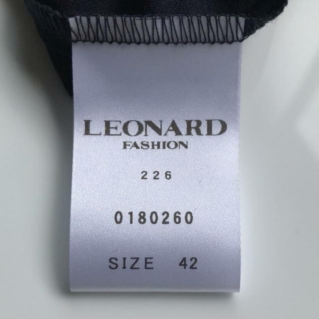 LEONARD - レオナール ワンピース サイズ42 L美品 -の通販 by ブラン
