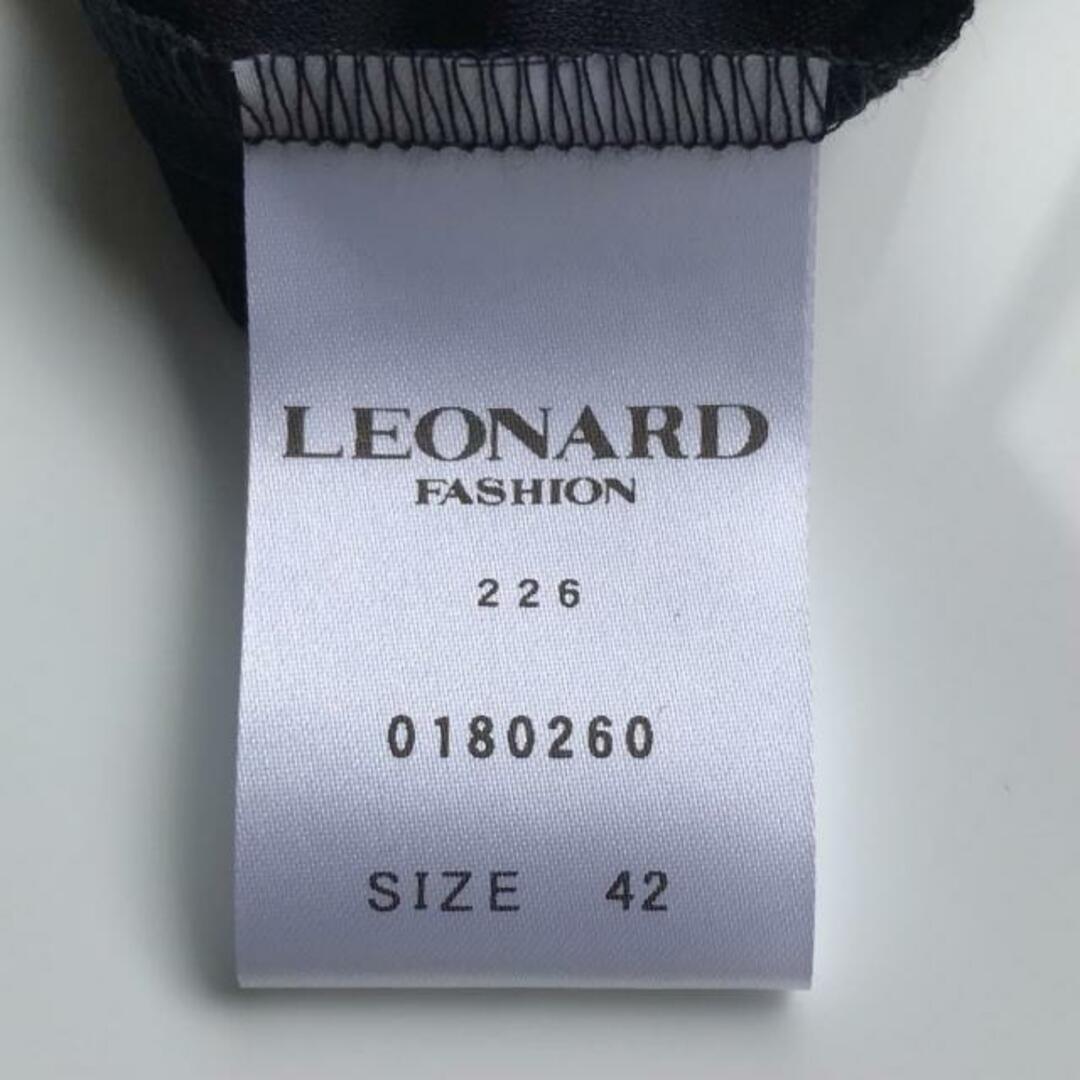 LEONARD - レオナール ワンピース サイズ42 L美品 -の通販 by ブラン ...