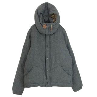 シェラデザイン(SIERRA DESIGNS)のSIERRA DESIGNS シエラデザイン 9950G FLANNEL DOWN ウール ダウン ジャケット グレー系 S【中古】(ダウンジャケット)