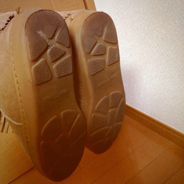 Minnetonka(ミネトンカ)のミネトンカ★シープスキンブーツ レディースの靴/シューズ(ブーツ)の商品写真
