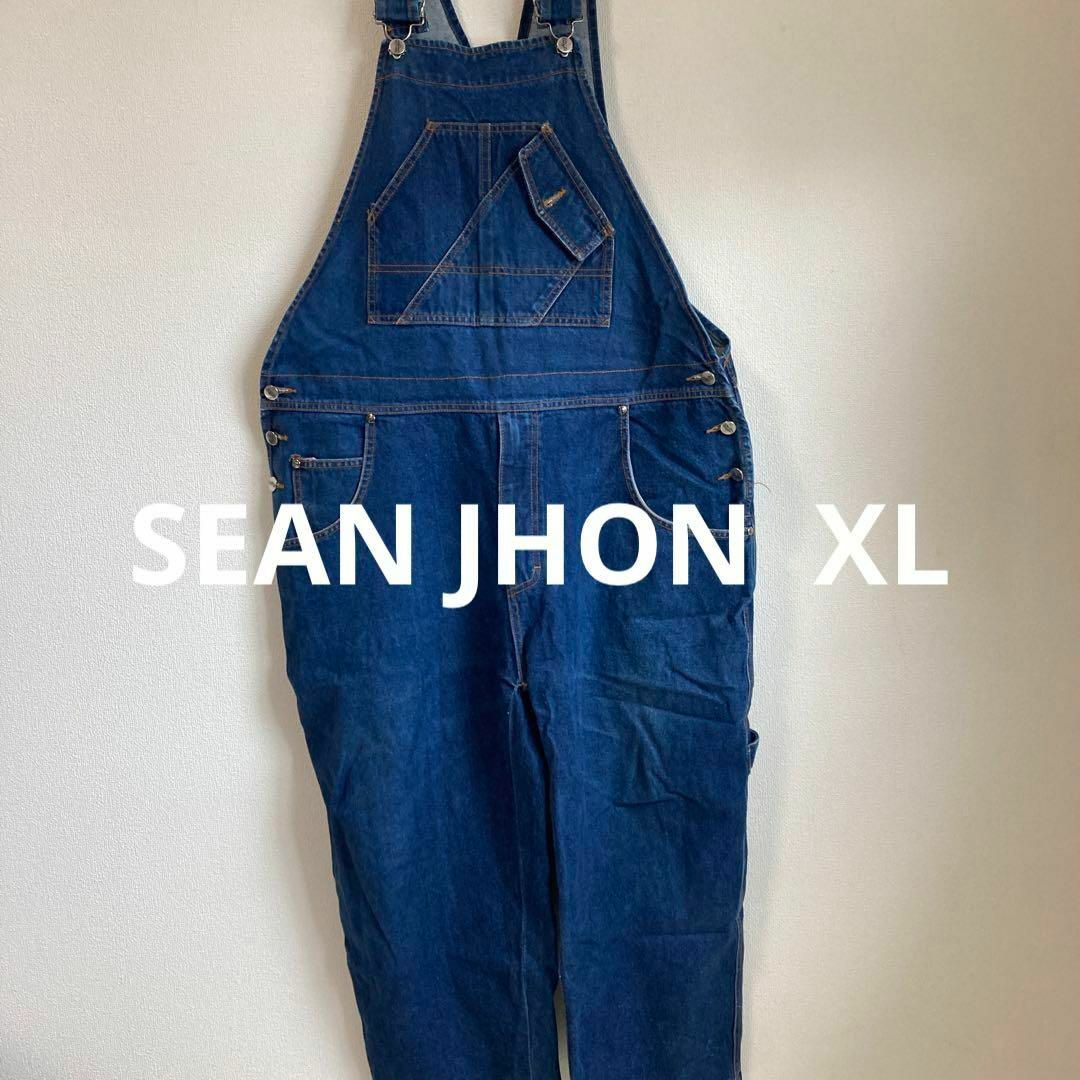 SEAN JHON ショーンジョン デニム オーバーオール アメカジ XL