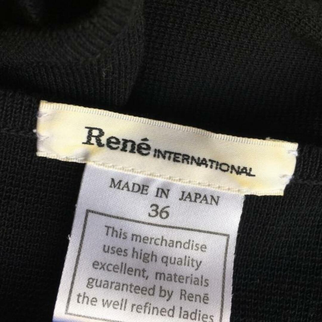 René(ルネ)のルネ 半袖カットソー サイズ36 S - 黒 レディースのトップス(カットソー(半袖/袖なし))の商品写真