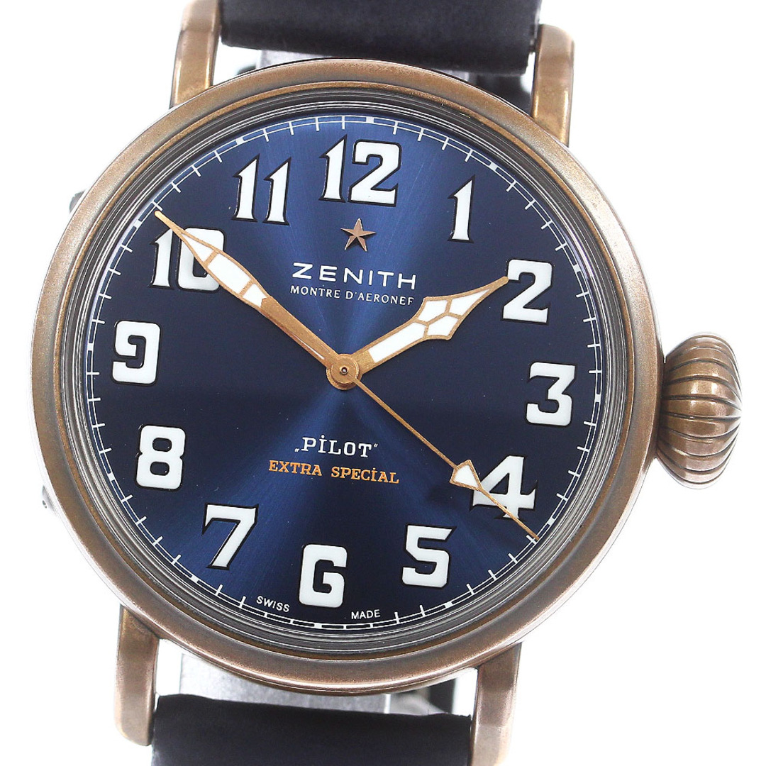 ゼニス ZENITH 29.1940.679 パイロット タイプ 20 エクストラスペシャル 自動巻き メンズ 箱・保証書付き_770615