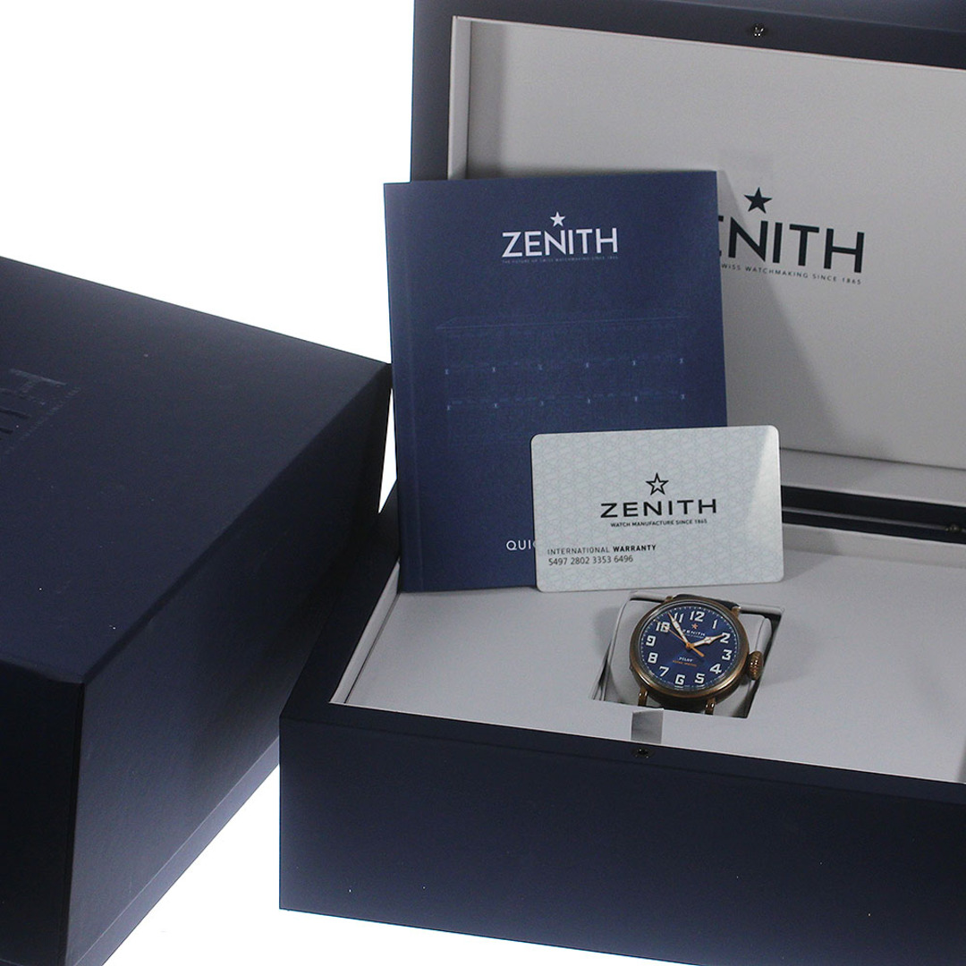 ゼニス ZENITH 29.1940.679 パイロット タイプ 20 エクストラスペシャル 自動巻き メンズ 箱・保証書付き_770615