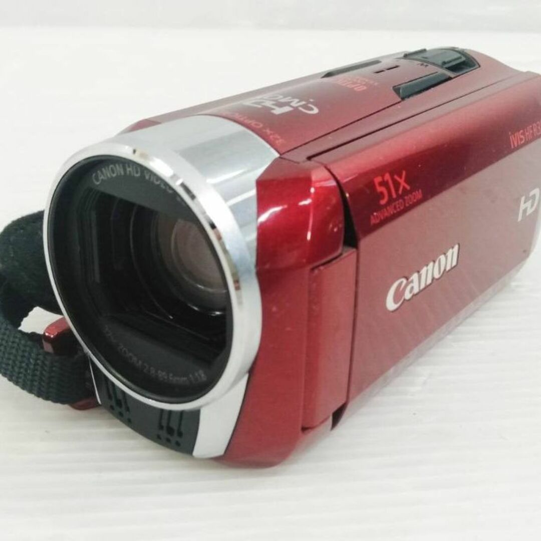 Canon   美品Canon デジタルビデオカメラ IVISHFRRD レッドの