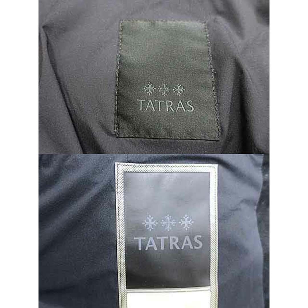 TATRAS(タトラス)の【中古】TATRAS タトラス　コート レディース ダウンコート ブラック  LTA18A4571 サイズ1 レディースのワンピース(その他)の商品写真