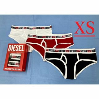 ディーゼル(DIESEL)のディーゼル　レディース　3パック アンダーショーツ2123　XS　新品　SQZS(ショーツ)