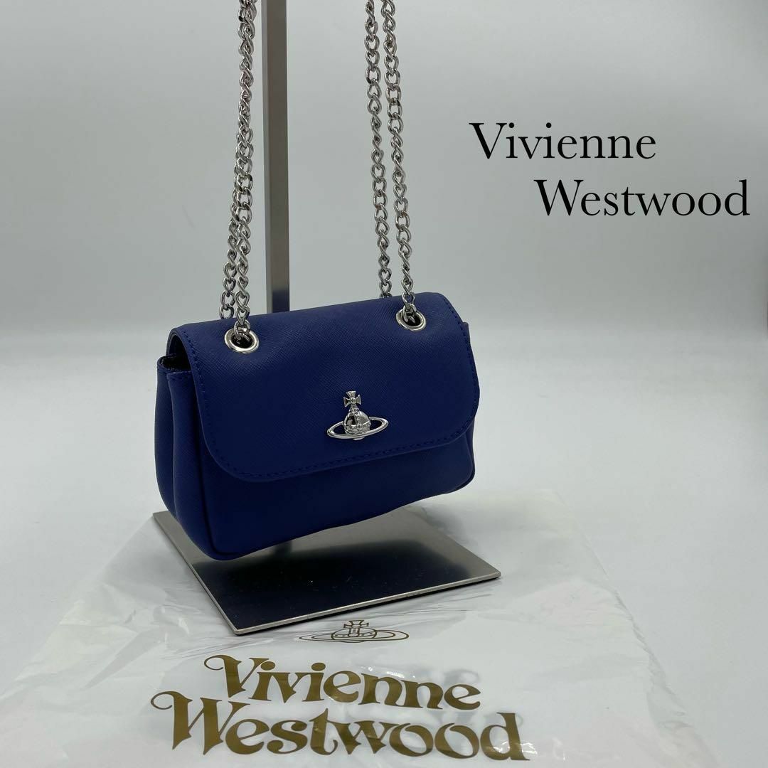 極美品 viviennewestwood ショルダーバッグ オーブ金具 レザー