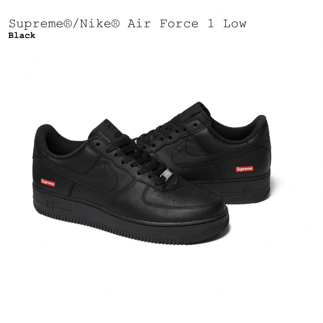 メンズ【24.5cm】Supreme®/Nike® Air Force 1 Low