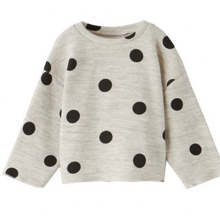 ザラキッズ(ZARA KIDS)のzarakids プレミアムドットスウェット　98cm(ニット)