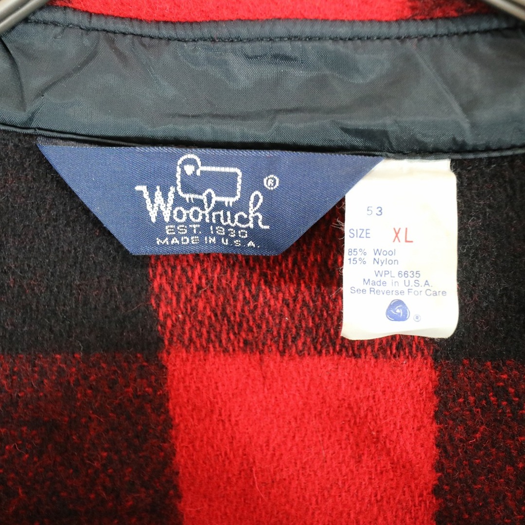 80年代 USA製 WOOLRICH ウールリッチ シャツ ジャケット アメカジ