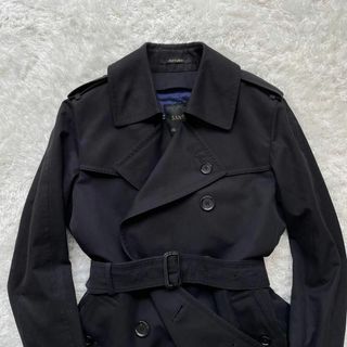 SANYO - 極美品✨サンヨー 100年コート トレンチ ライナー 2way 黒 紫