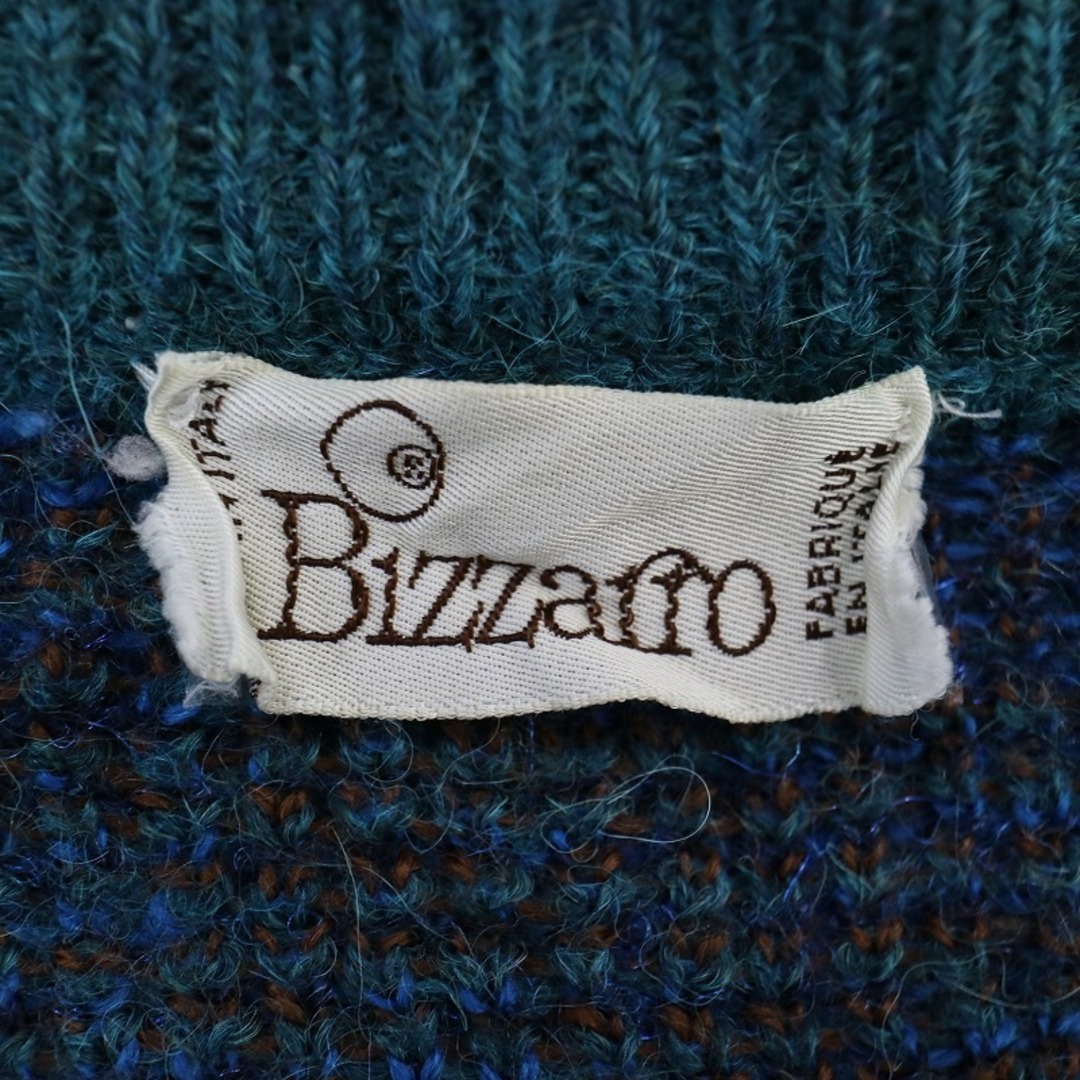 90年代 イタリア製 Bizzarro セーター 防寒 ヨーロッパ古着 クルー