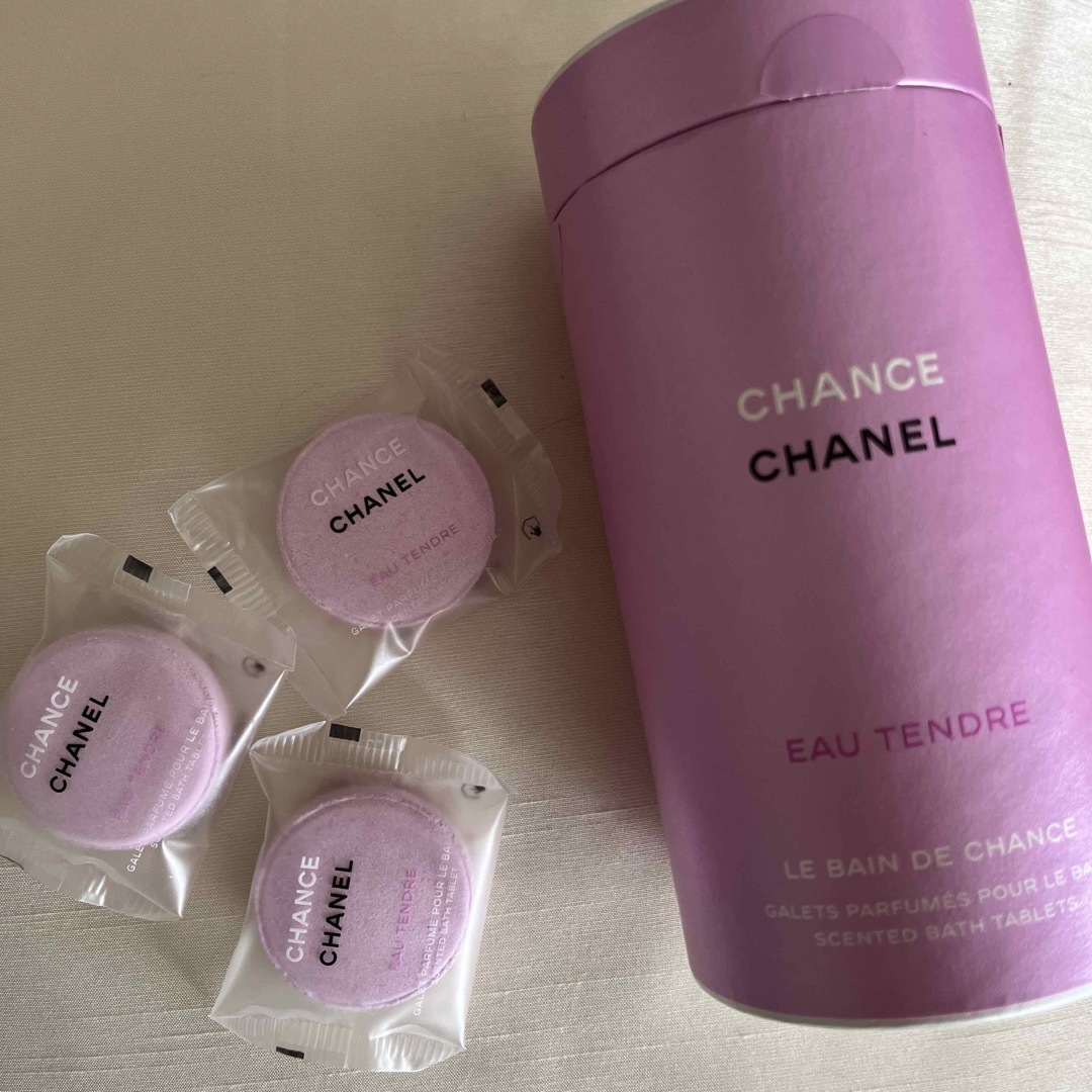 CHANEL - CHANEL バスタブレット3個 チャンス CHANCE EAU TENDREの通販