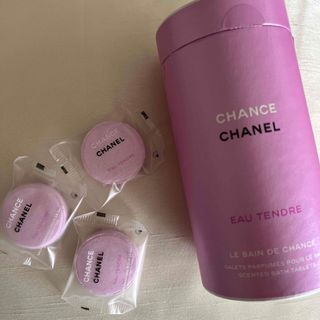 シャネル(CHANEL)のCHANEL バスタブレット3個　チャンス　CHANCE EAU TENDRE(入浴剤/バスソルト)