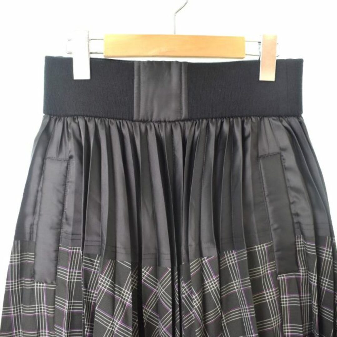 sacai(サカイ)のsacai 22年製 Glencheck Mix Skirt  スカート 2 レディースのスカート(ロングスカート)の商品写真