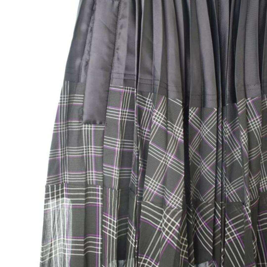 sacai(サカイ)のsacai 22年製 Glencheck Mix Skirt  スカート 2 レディースのスカート(ロングスカート)の商品写真