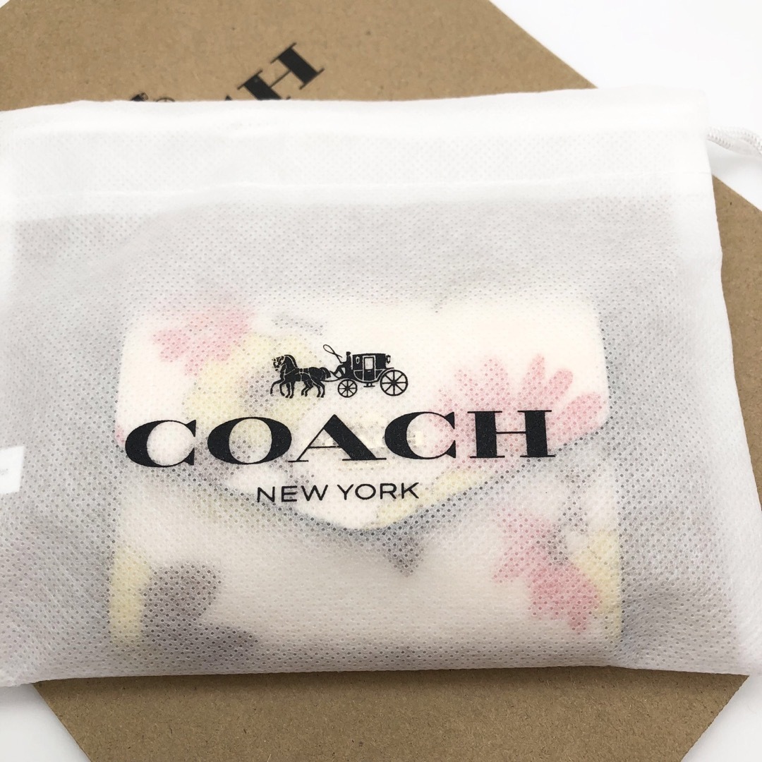 COACH - 【COACH☆新品】フラップ カード ケース・フローラル