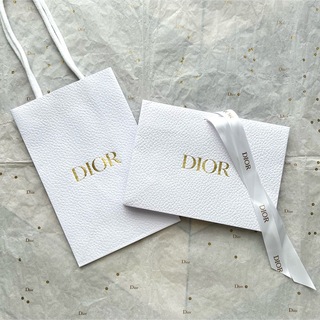 クリスチャンディオール(Christian Dior)の【DIOR】ショップ袋★ギフトバッグ★2点セット(ショップ袋)