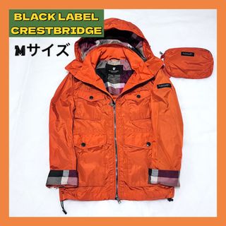 ブラックレーベルクレストブリッジ(BLACK LABEL CRESTBRIDGE)の◎極美品　BLACK LABEL CRESTBRIDGEナイロンジャケット M(ナイロンジャケット)