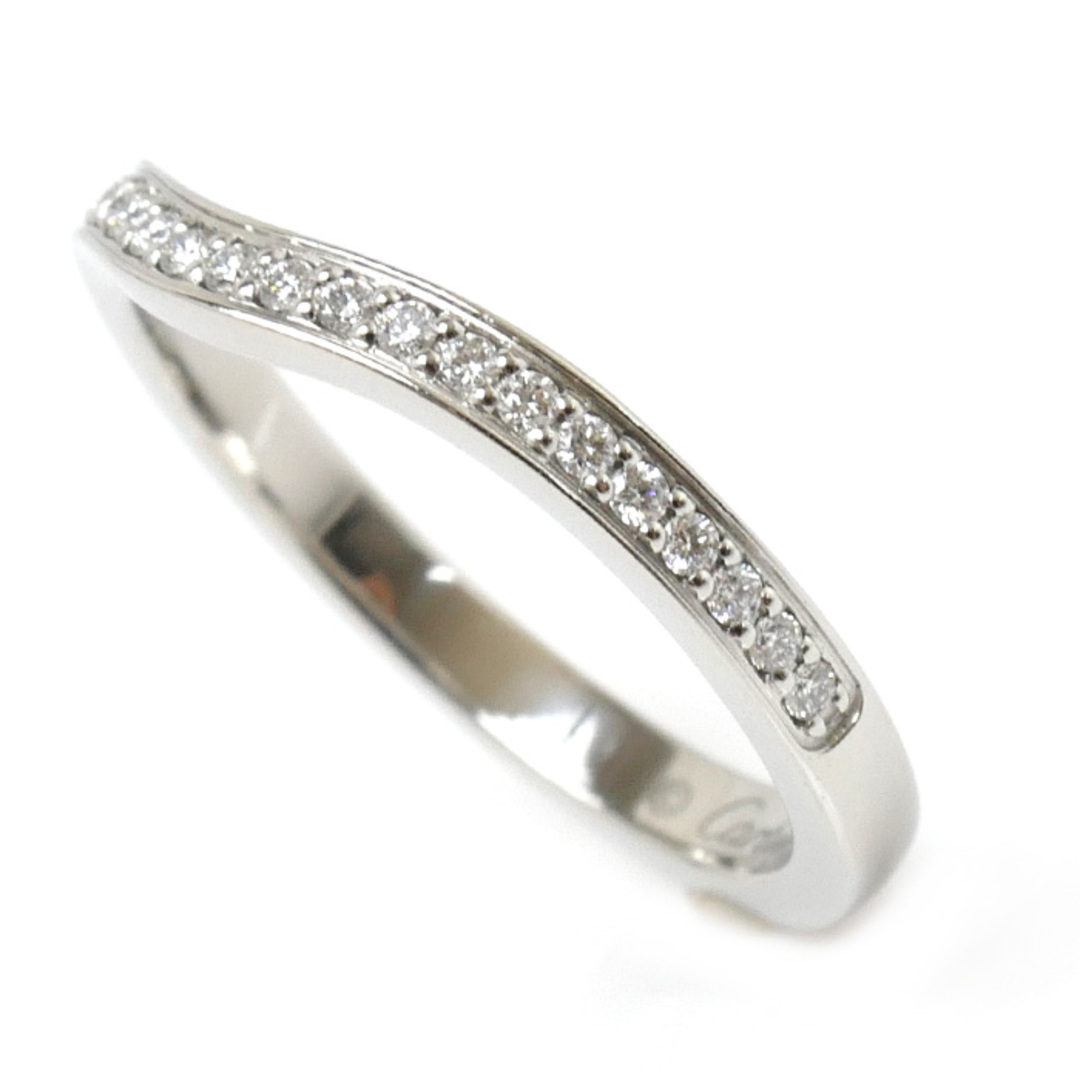 ☆Cartier☆ バレリーナ ハーフエタニティ ダイヤリング 指輪 PT950-