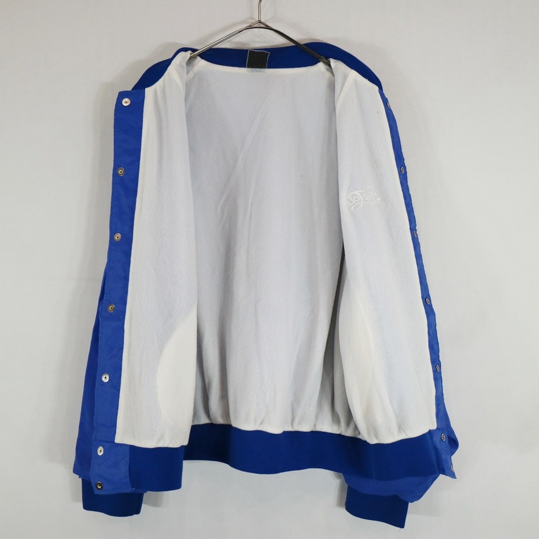 SALE/ UNKNOWN PEPSI‐COLA ペプシコーラ 英文字 スタジアムジャケット 防寒  刺繍 企業 ブルー (メンズ  L相当)   N7009