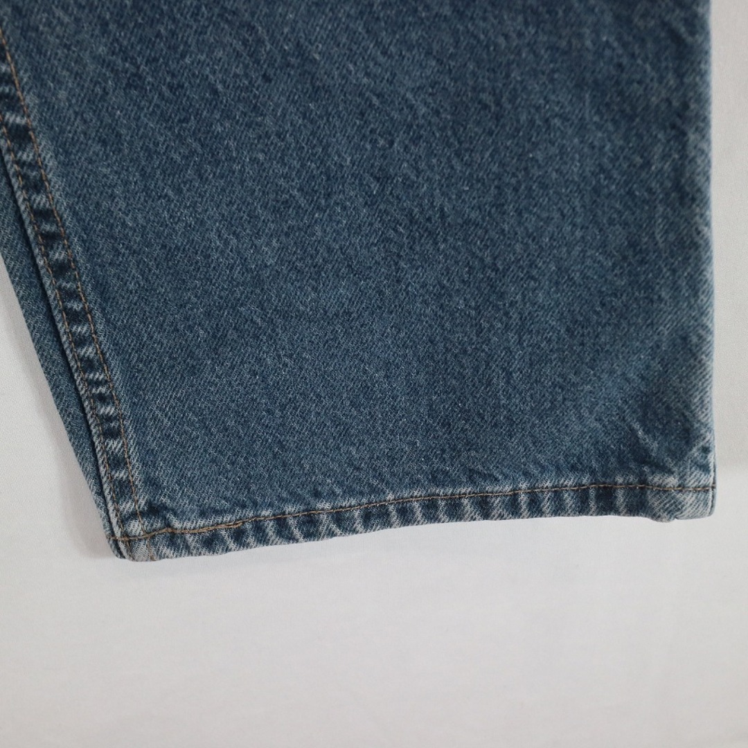 Levi's(リーバイス)の80年代 USA製 Levi's リーバイス 517 デニムパンツ アメカジ オレンジタブ フレア ブルー (メンズ 34×36) 中古 古着 N7048 メンズのトップス(ジャージ)の商品写真