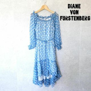 DVF(DIANE von FURSTENBERG) シフォンワンピース ワンピースの通販 70