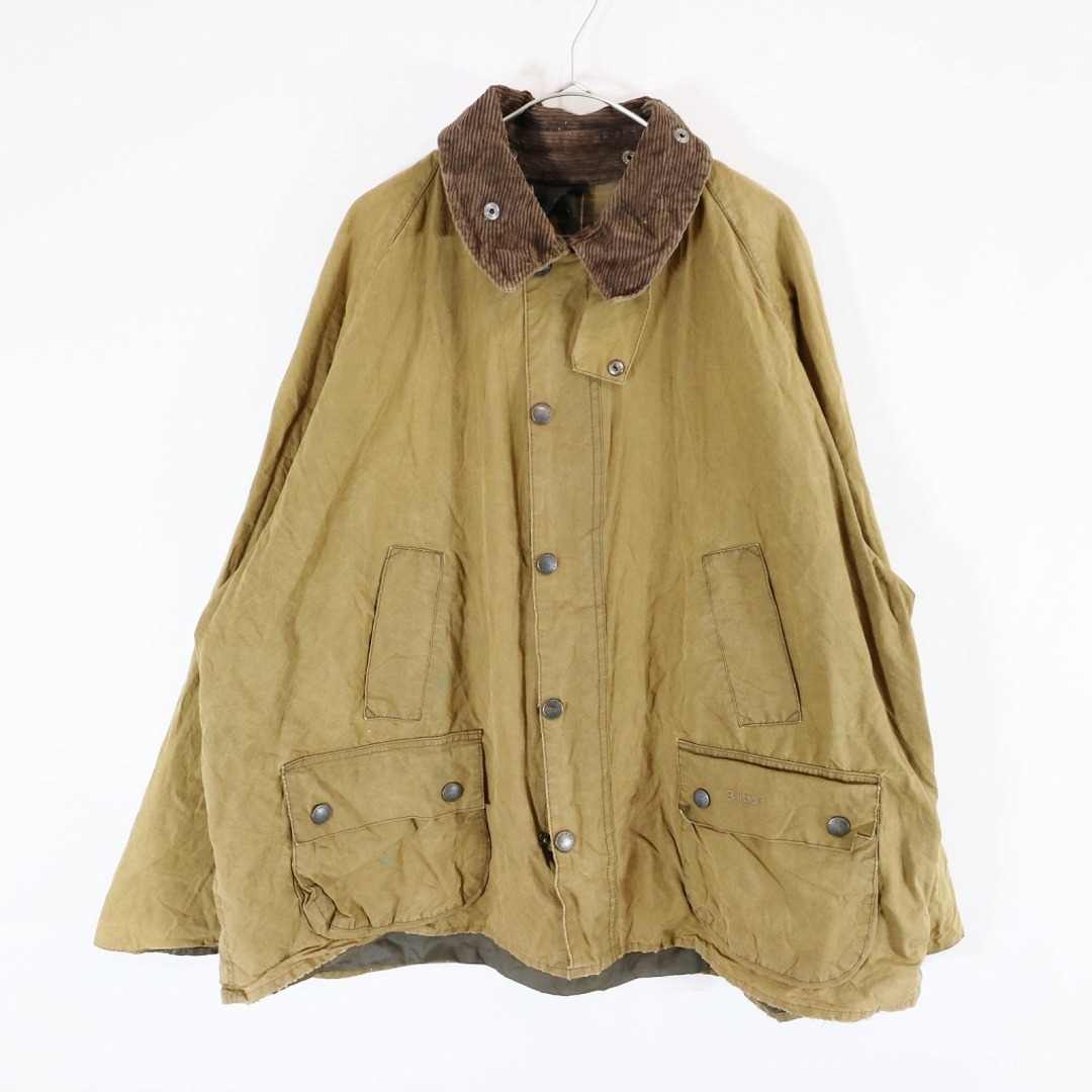 SALE/ Barbour バブアー  BEDALE  オイルドジャケット  防寒  防風  ユーロ  ヨーロッパ ベージュ (メンズ -- XL相当)   N7132