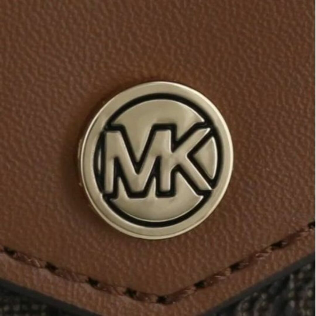 Michael Kors(マイケルコース)の新品 マイケルコース コインケース メンズ レディース ブラウン系 MK-212 メンズのファッション小物(コインケース/小銭入れ)の商品写真