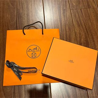 エルメス(Hermes)の美品2023年エルメスミニエヴリン空箱紙袋リボン送料無料(ショップ袋)