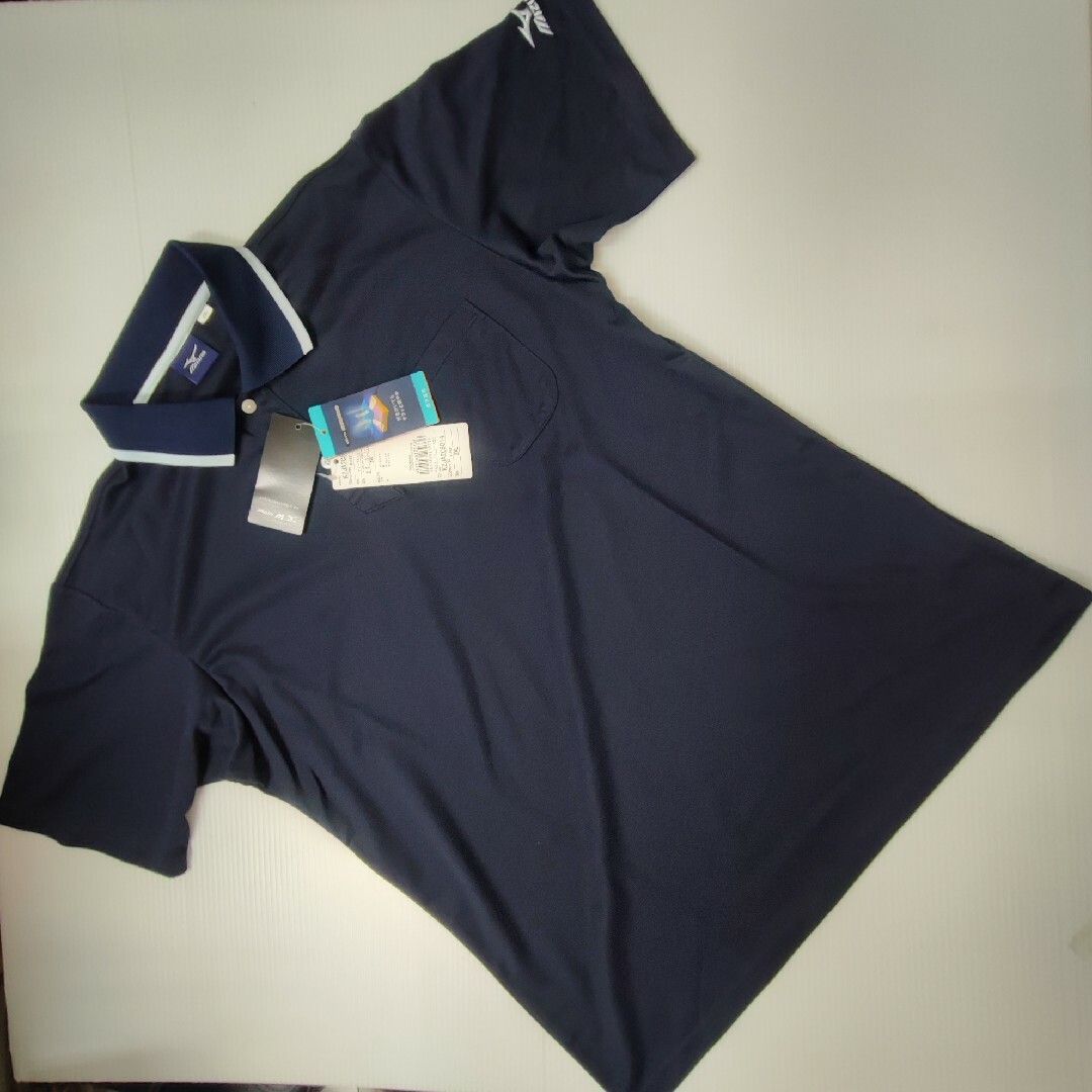 MIZUNO(ミズノ)のMIZUNO  吸汗速乾UVカット　半袖ポロシャツ メンズのトップス(ポロシャツ)の商品写真