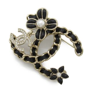 売り切り♡1/23まで♡CHANEL Leather×Brooch