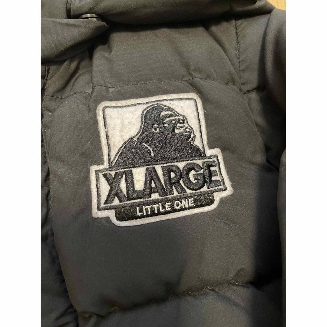 XLARGE KIDS ダウンジャケット ブラック 100