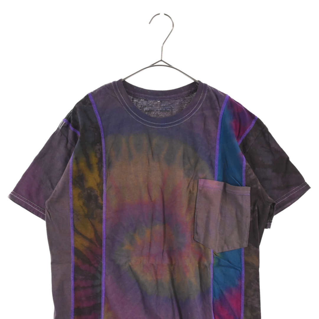 Rebuild by needles リビルドバイニードルス Rebuild 5Cut Tye-Dye T 再構築 5カットタイダイ半袖Tシャツ メンズのトップス(Tシャツ/カットソー(半袖/袖なし))の商品写真