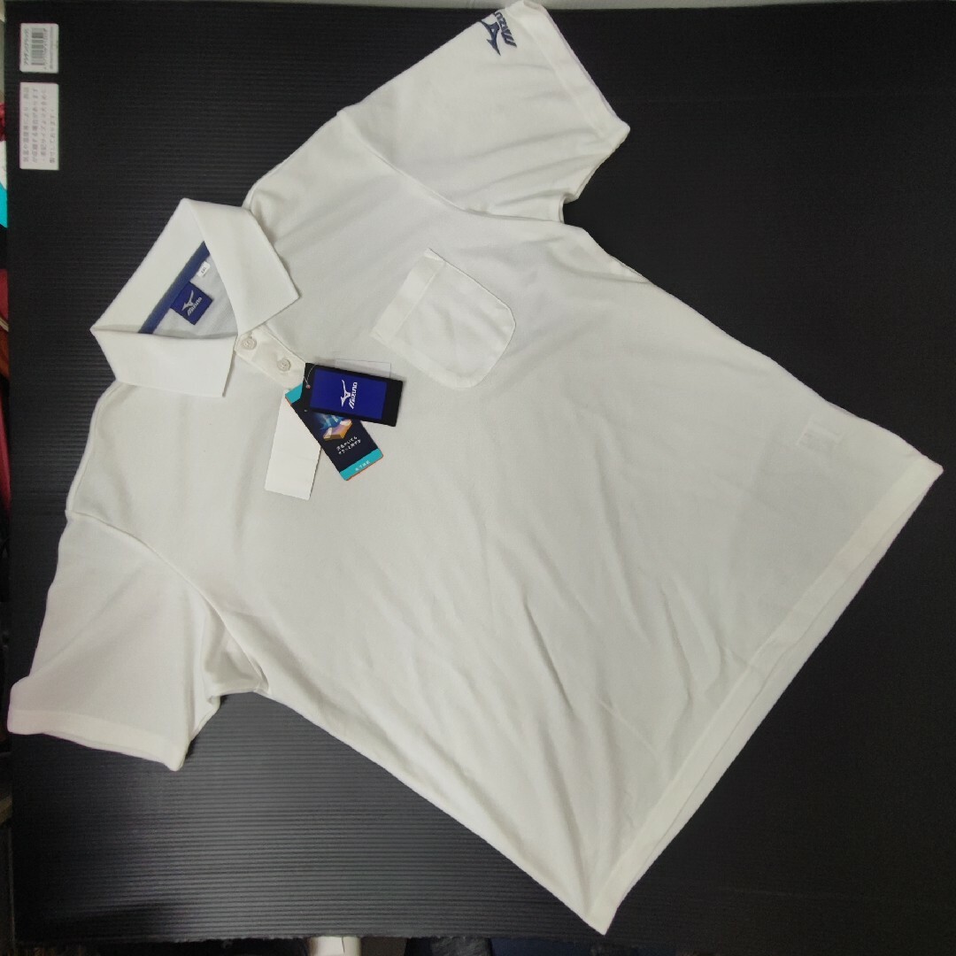 MIZUNO(ミズノ)のMIZUNO  吸汗速乾UVカット　半袖ポロシャツ メンズのトップス(ポロシャツ)の商品写真