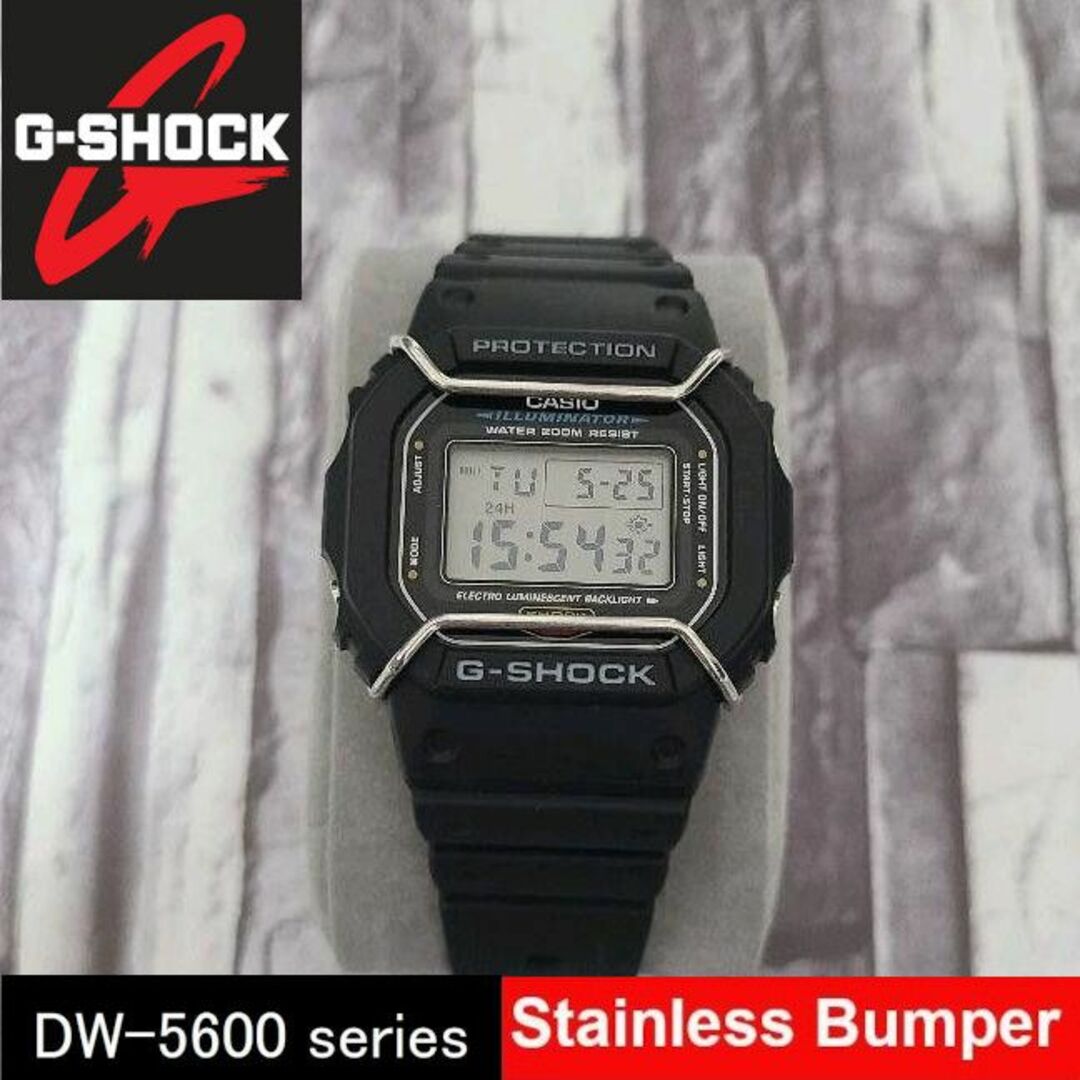 G-SHOCK DW-5600系 GW-M5610系 バンパープロテクター 5色 メンズの時計(腕時計(デジタル))の商品写真