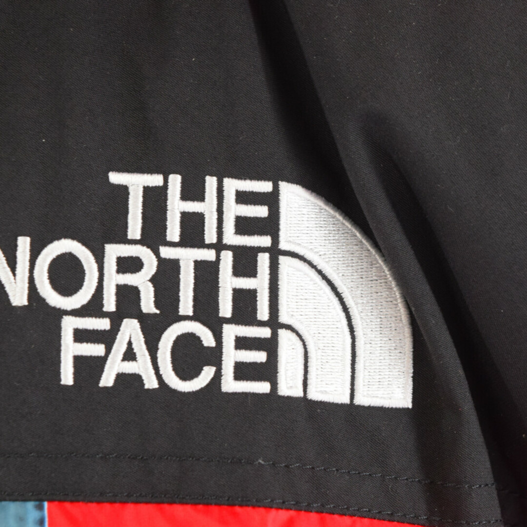 SUPREME シュプリーム ×THE NORTH FACE(ザ ノースフェイス) 19AW STATUE PRINT Baltoro Jacket スタチュープリント バルトロ ダウンジャケット レッド/ブルー ND919011