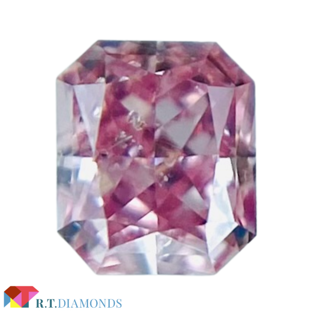 FANCY INTENSE PINK 0.102ct/RAD/RT2217