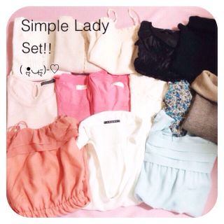 エニィスィス(anySiS)の🎀*♡set♡*🎀(シャツ/ブラウス(長袖/七分))