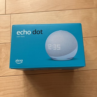 エコー(ECHO)の新品未開封 Echo Dot 第5世代 スマートスピーカー グレーシャーホワイト(スピーカー)