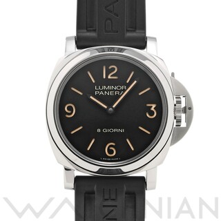 オフィチーネパネライ(OFFICINE PANERAI)の中古 パネライ PANERAI PAM00914 X番(2021年製造) ブラック メンズ 腕時計(腕時計(アナログ))