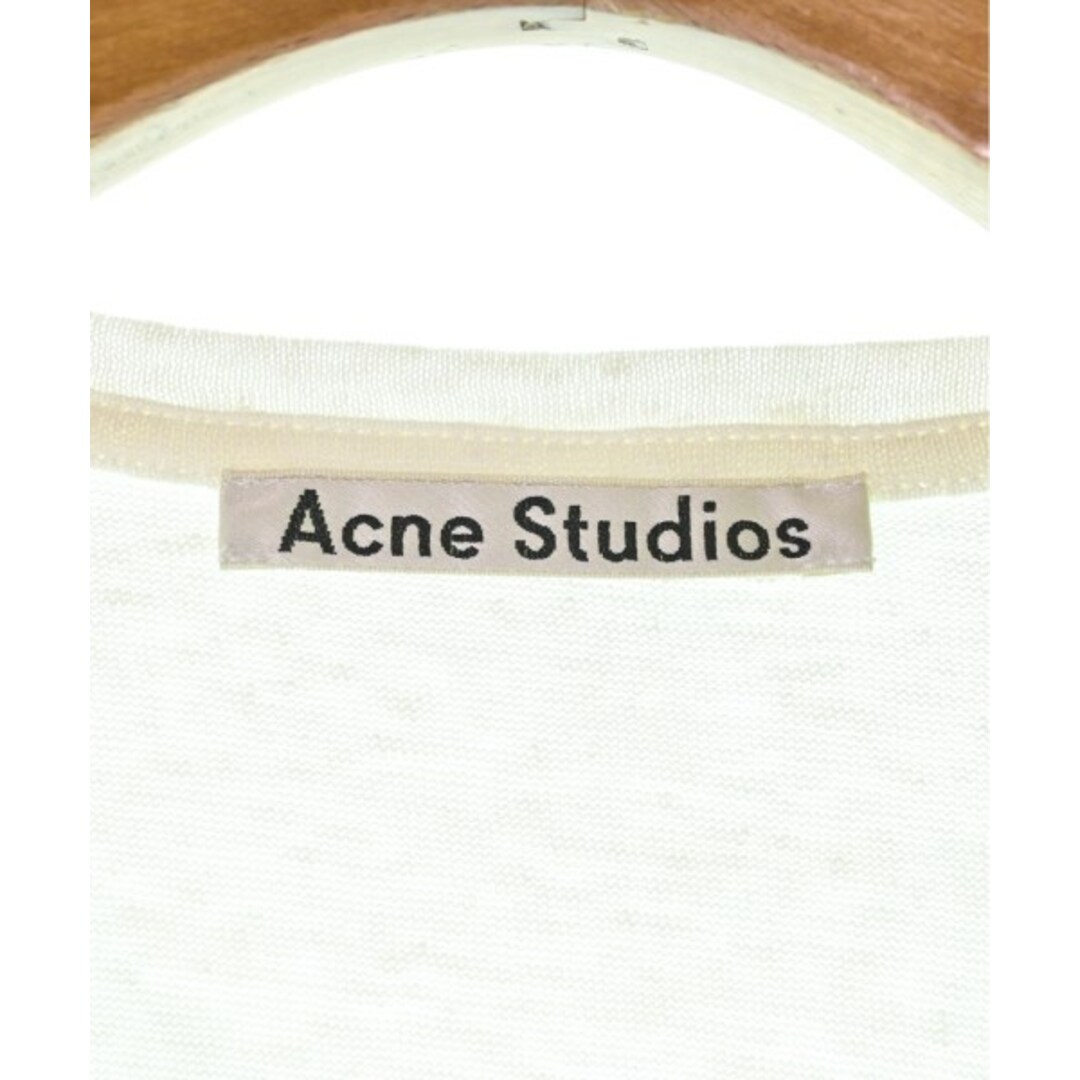 Acne Studios(アクネストゥディオズ)のAcne Studios アクネストゥディオズ ノースリーブ S 白 【古着】【中古】 レディースのトップス(タンクトップ)の商品写真