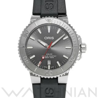 オリス ORIS 7655 アクイス クロノグラフ 自動巻き メンズ 保証書付き_745903